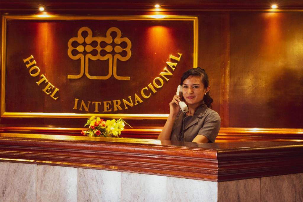 Επισκέπτες που μένουν στο Hotel Internacional