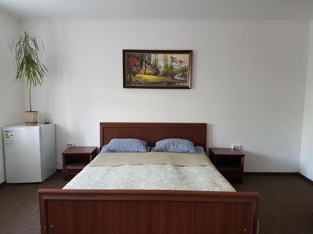 Postel nebo postele na pokoji v ubytování Apartments like hotel