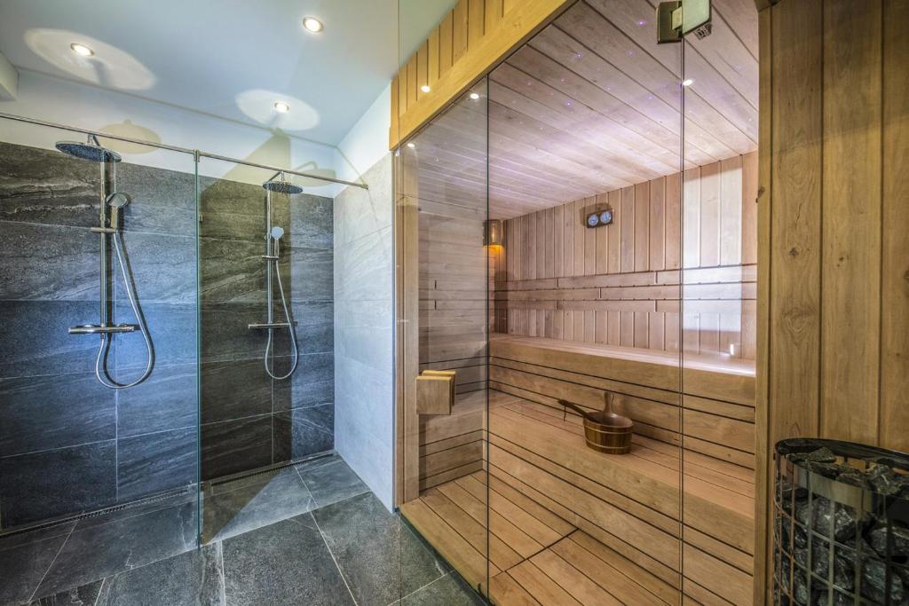 Koupelna v ubytování Villa Cuvée
