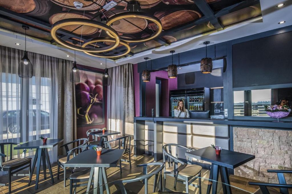 Restaurace v ubytování Villa Cuvée
