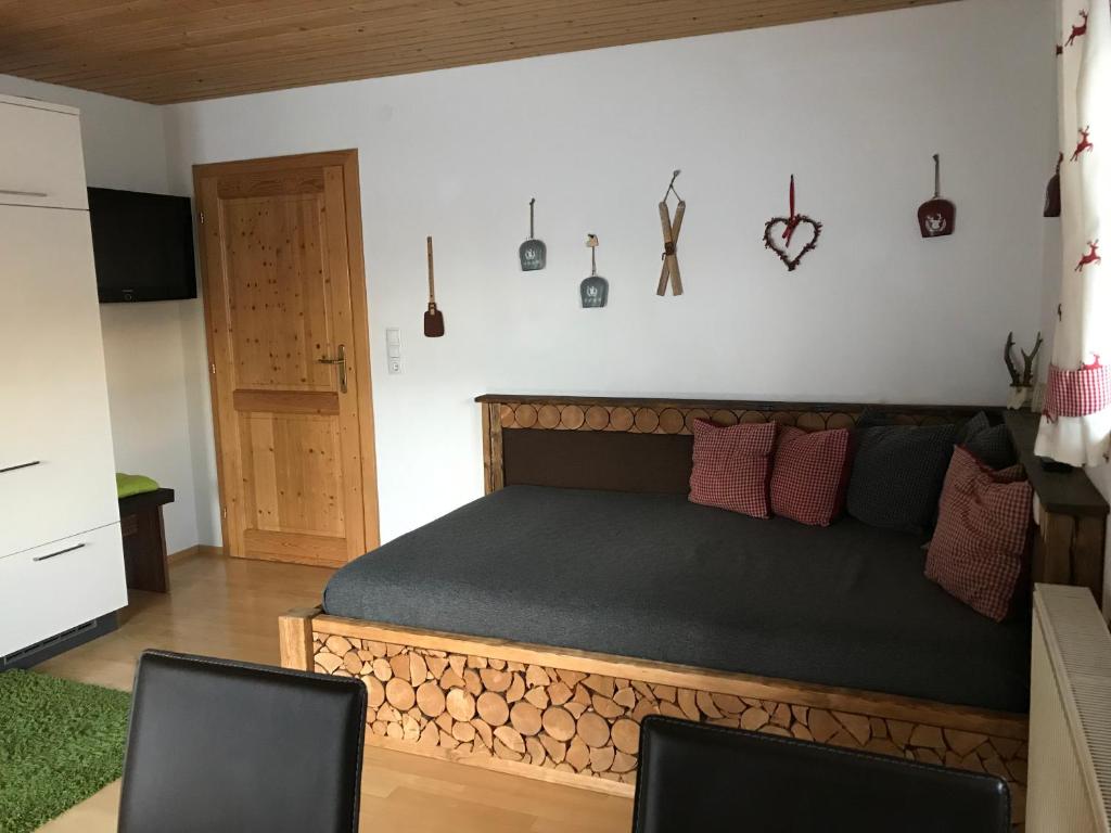 Postel nebo postele na pokoji v ubytování Apart Lisi