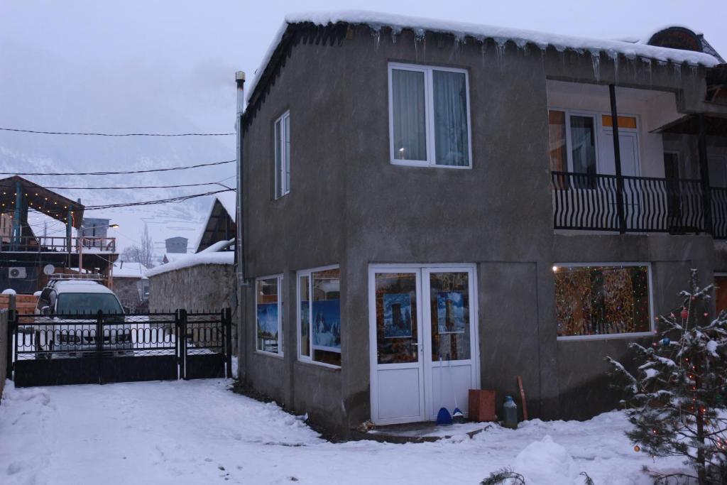 Inga Jafaridze Guesthouse Pele v zimě