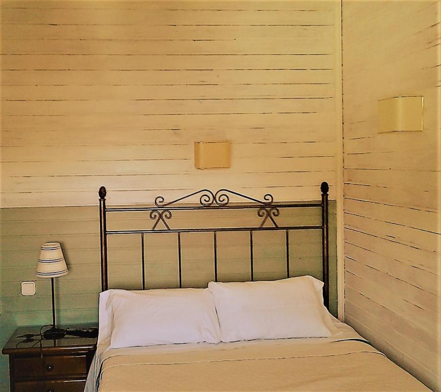 Postel nebo postele na pokoji v ubytování Hostal Martin - Sanabria