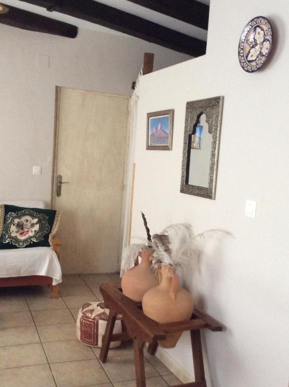 Posezení v ubytování Apartamento Rural Castildetierra