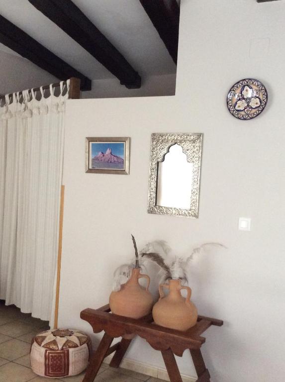 Posezení v ubytování Apartamento Rural Castildetierra