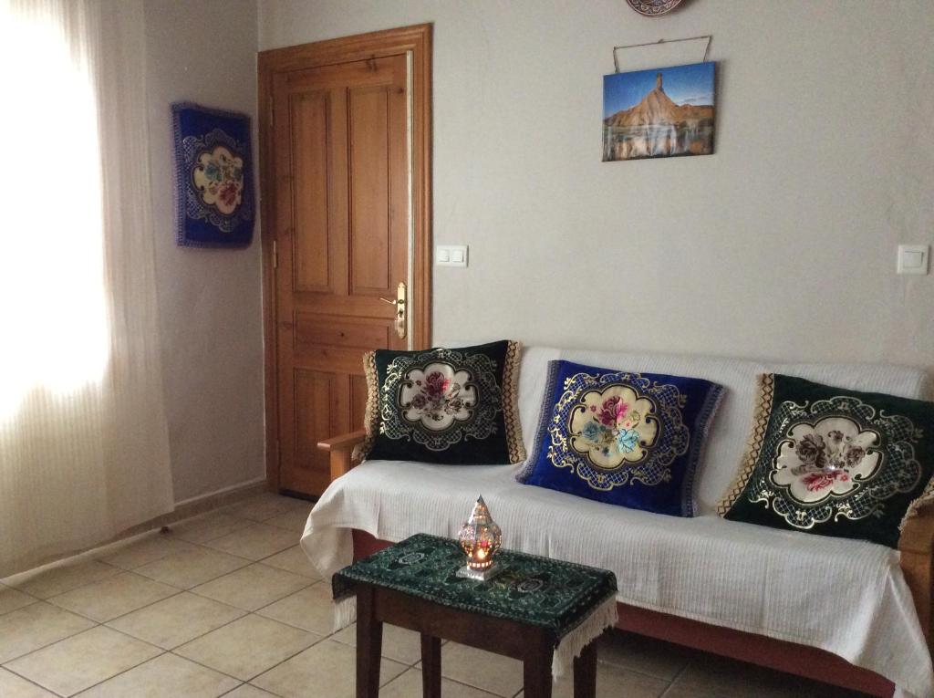 Posezení v ubytování Apartamento Rural Castildetierra