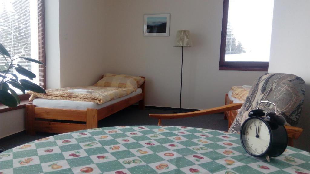 Postel nebo postele na pokoji v ubytování Rekreace Zelba