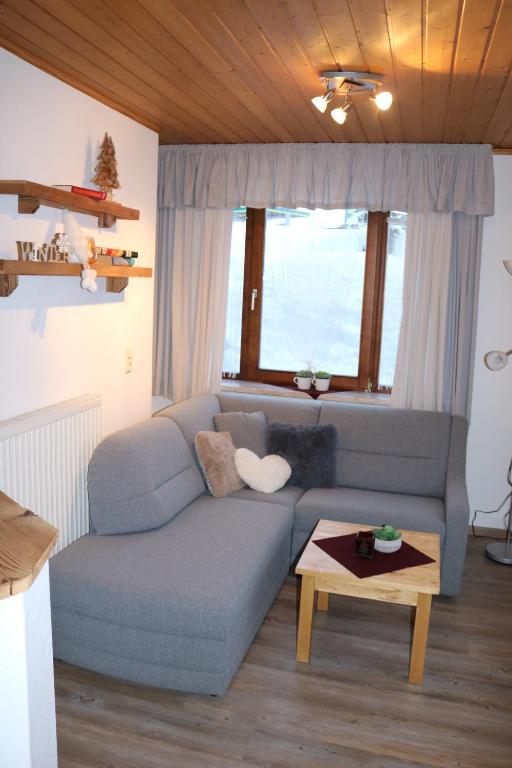Posezení v ubytování Ferienhaus Höll