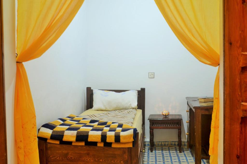 Postel nebo postele na pokoji v ubytování Moroccan Dream Hostel