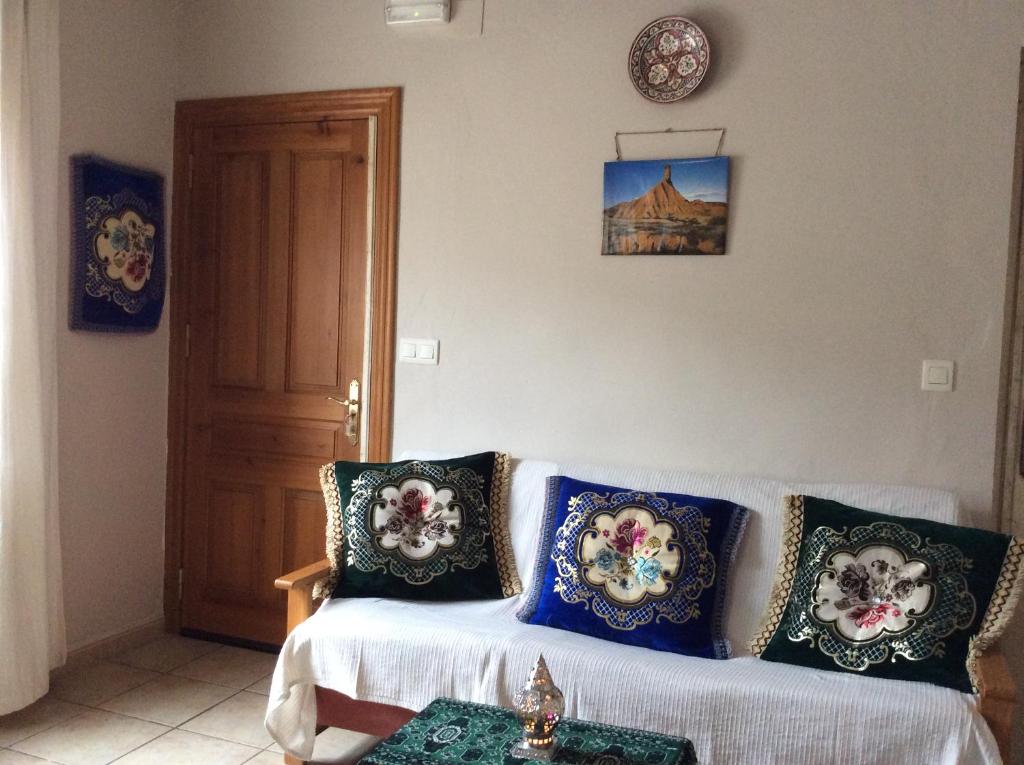 Posezení v ubytování Apartamento Rural Castildetierra