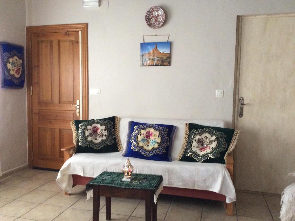 Posezení v ubytování Apartamento Rural Castildetierra