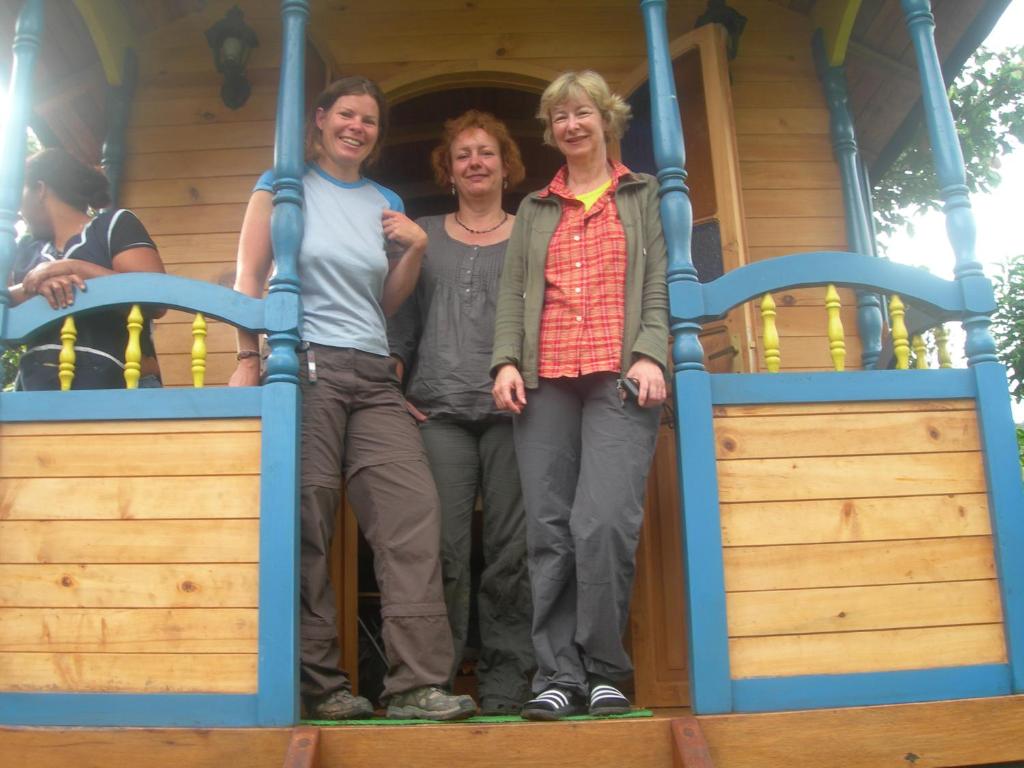 Hosté ubytování Hosteria La Roulotte - Mindo