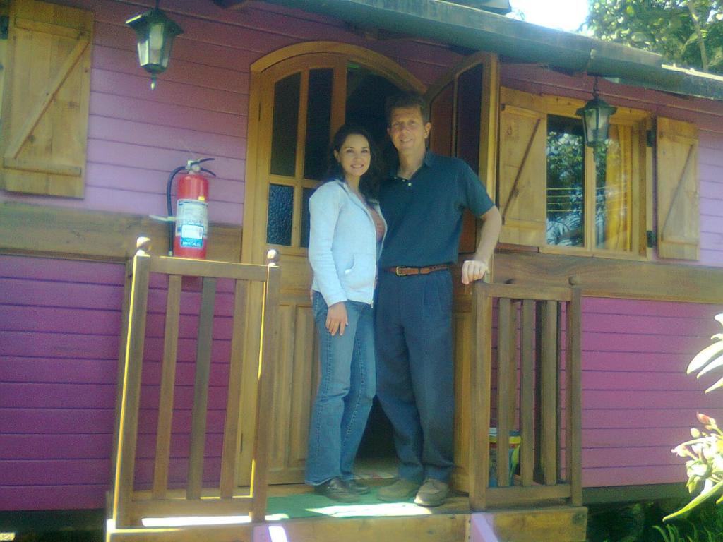 Hosté ubytování Hosteria La Roulotte - Mindo