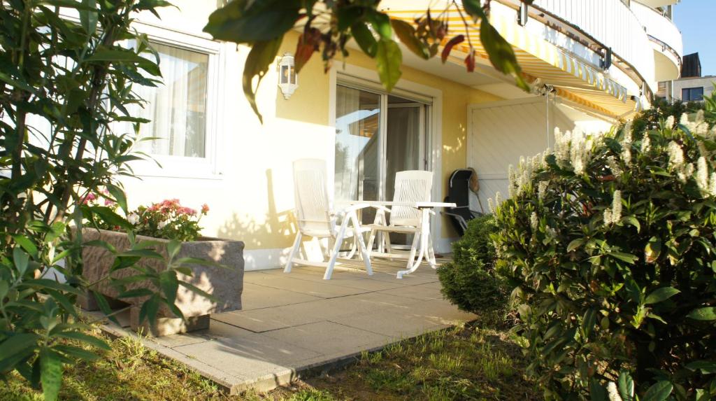 Zahrada ubytování Ferienhaus Rheintalblick