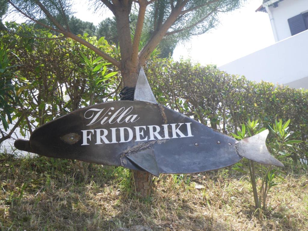 Certificat, récompense, panneau ou autre document affiché dans l'établissement Villa Frideriki