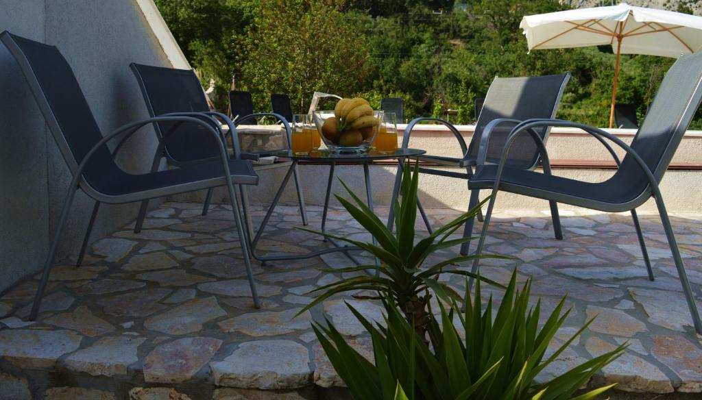 Patio alebo iná vonkajšia časť ubytovania Villa Bubalo