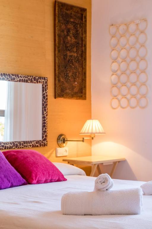 Postel nebo postele na pokoji v ubytování Apartamento Calipso