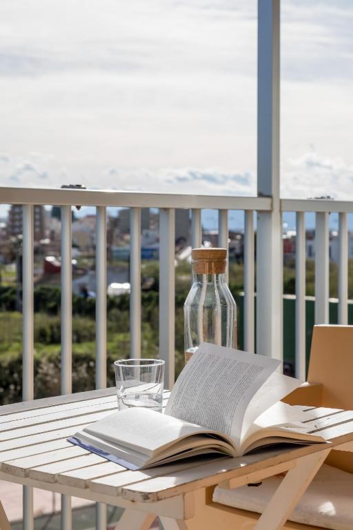 Balkón nebo terasa v ubytování Apartamento Calipso