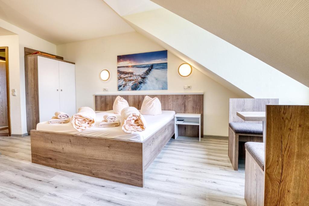 Posezení v ubytování Hotel Kiebitz an der Ostsee