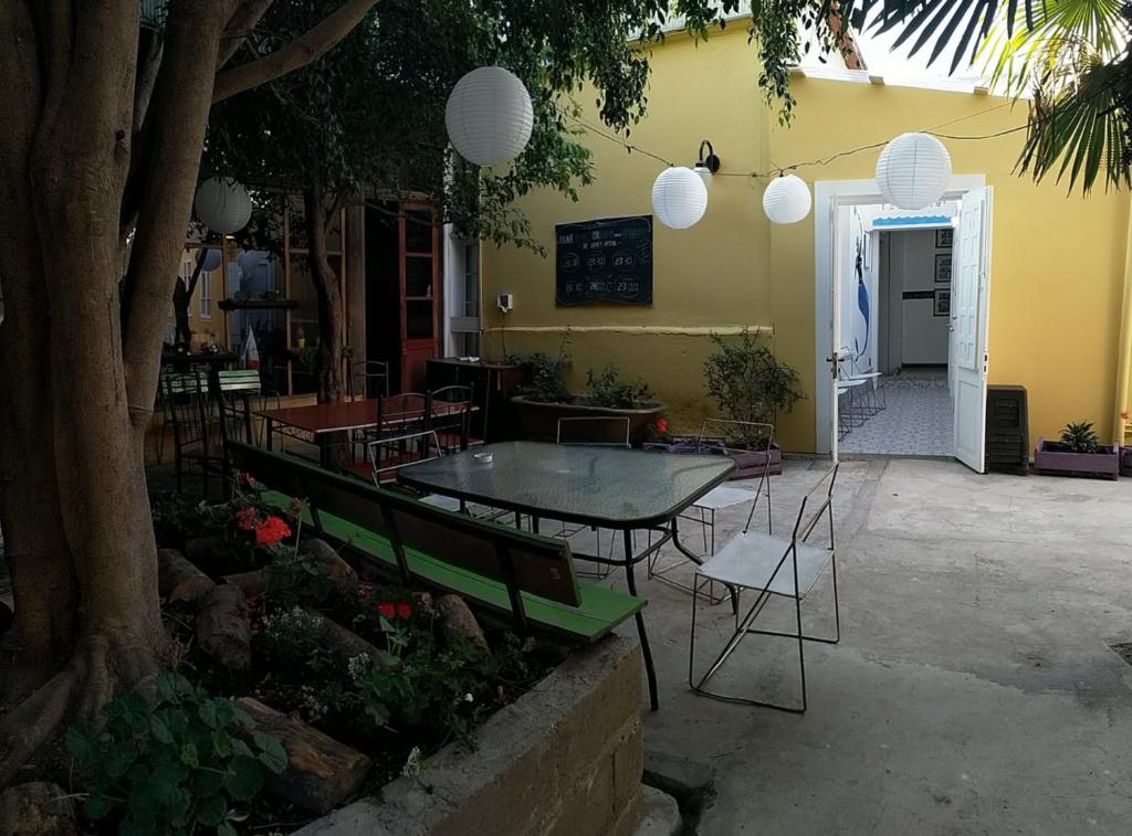 Zahrada ubytování Escarabajo Hostel