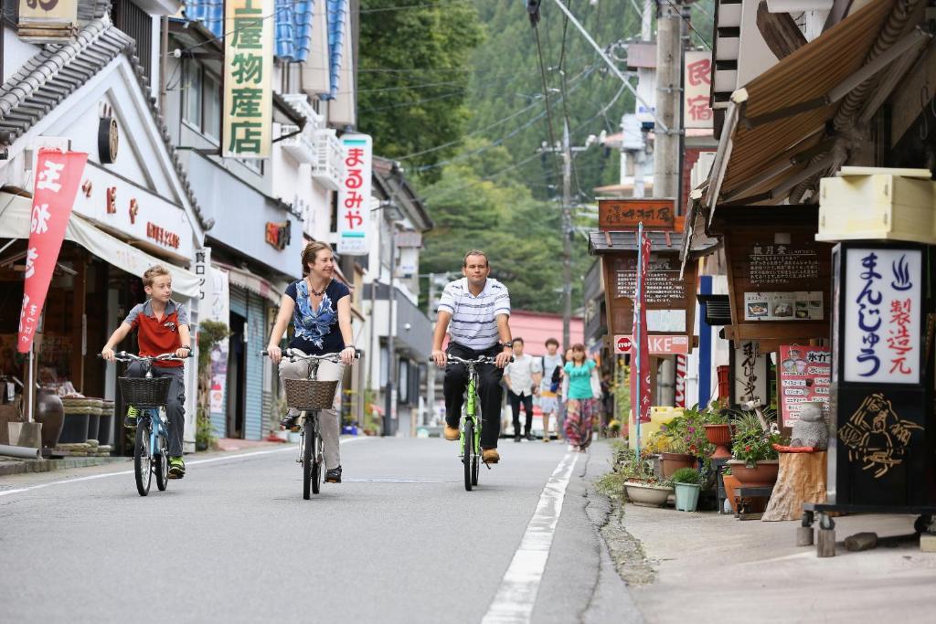 Hosté ubytování Shima Onsen Kashiwaya Ryokan