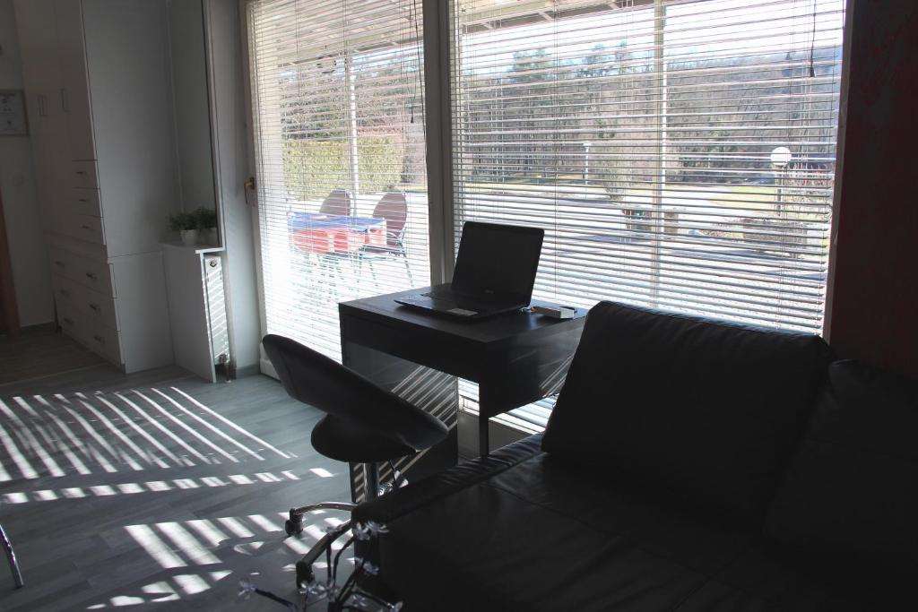 TV a/nebo společenská místnost v ubytování Apartment Lucija-Terme Šmarješke Toplice