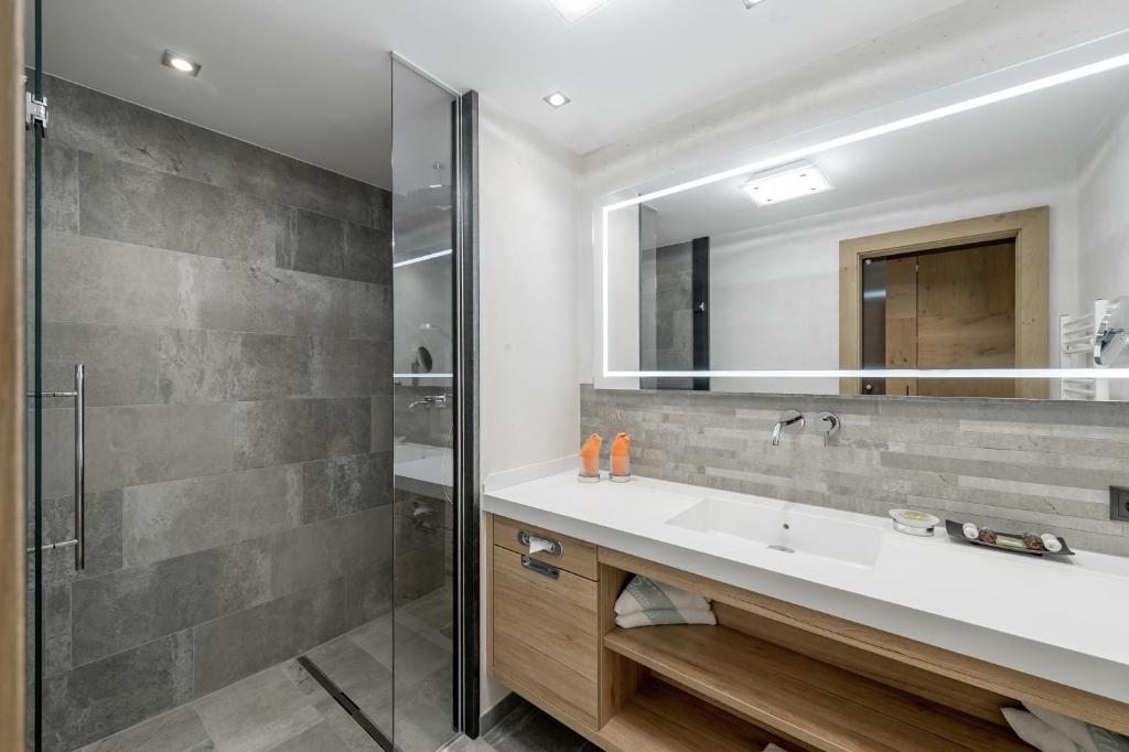 Koupelna v ubytování Hotel Wiesental