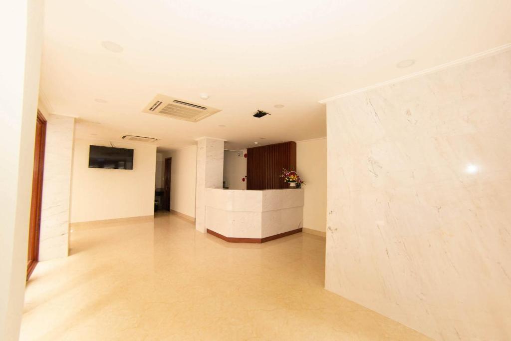 TV a/nebo společenská místnost v ubytování Trường Hải Hotel
