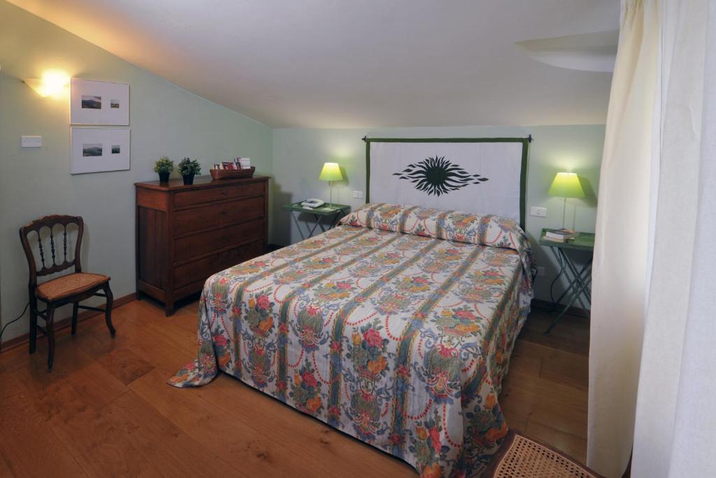 Posteľ alebo postele v izbe v ubytovaní Agriturismo La Sovana