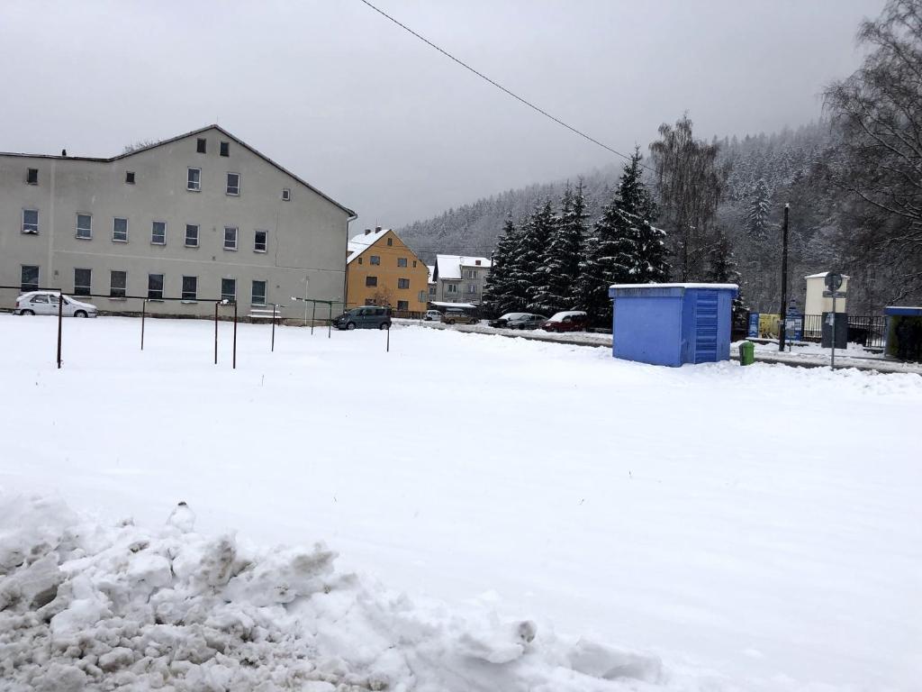 Apartmán Mladé Buky v zimě
