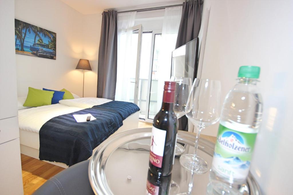 Aparthotel my room - Messe Munich - Appartamento Con Balcone