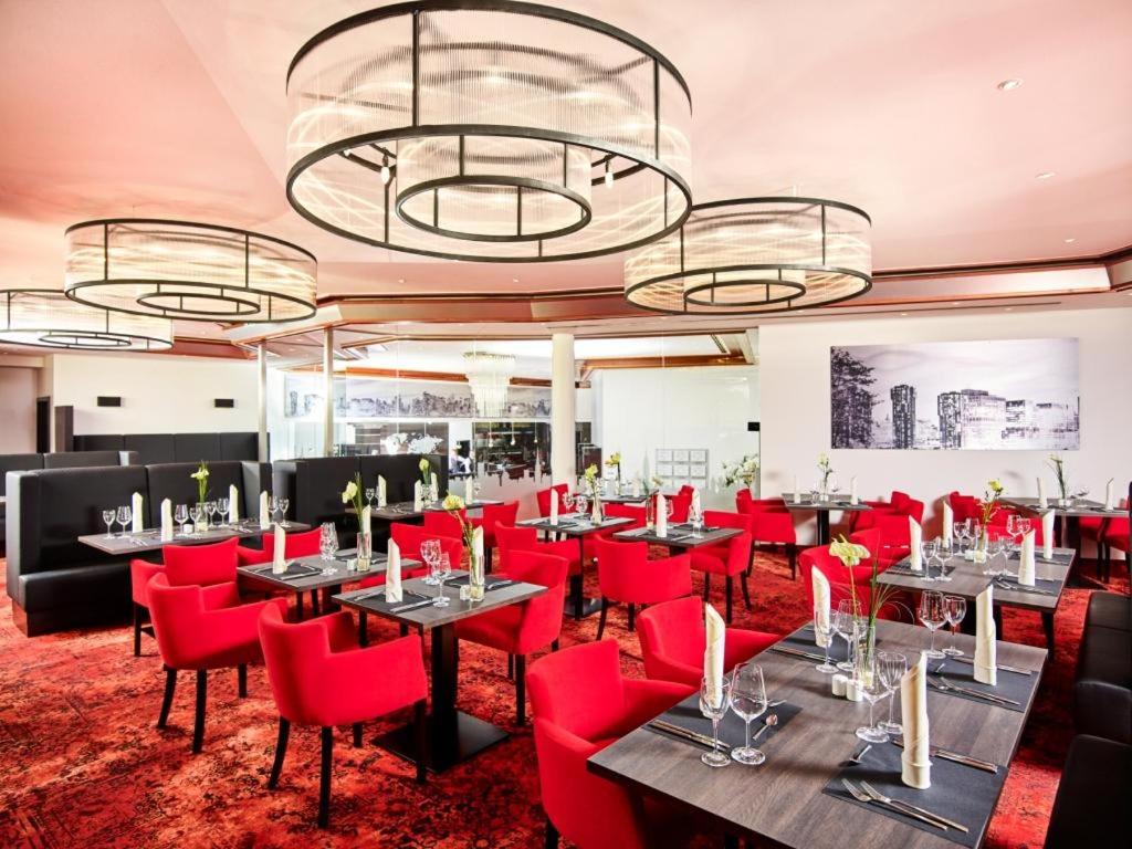 Restoran või mõni muu söögikoht majutusasutuses Sieben Welten Hotel & Spa Resort
