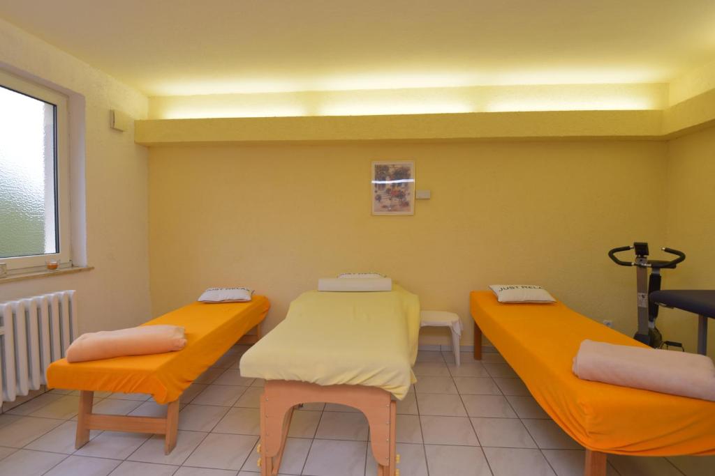 Lázně a/nebo wellness v ubytování Hotel Am Wald -GARNI-