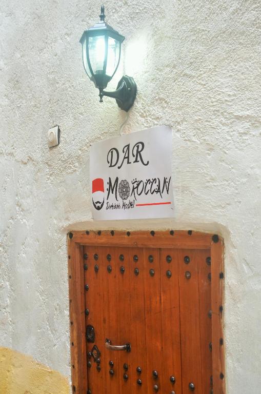 Certifikát, hodnocení, plakát nebo jiný dokument vystavený v ubytování Moroccan Dream Hostel