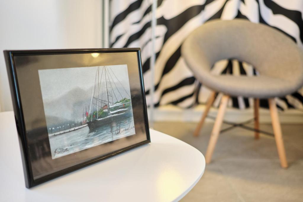 Posezení v ubytování Apartments Zebra