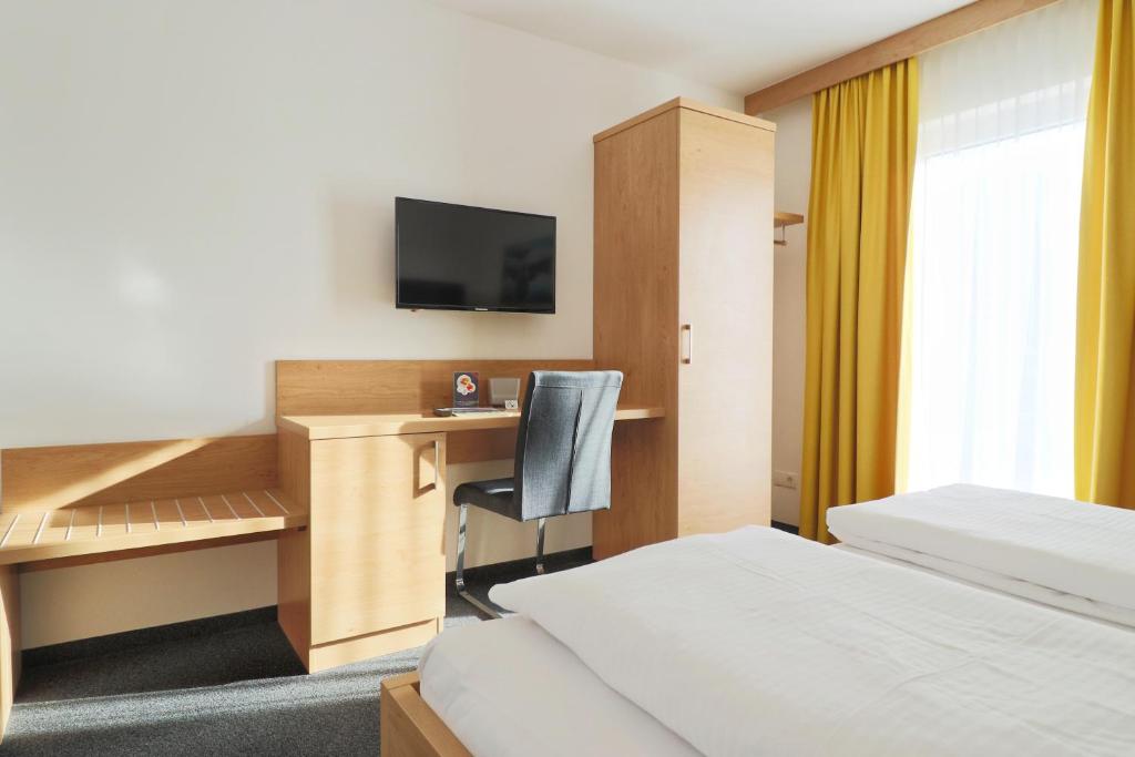 Postel nebo postele na pokoji v ubytování Seelos - Alpine Easy Stay - Bed & Breakfast