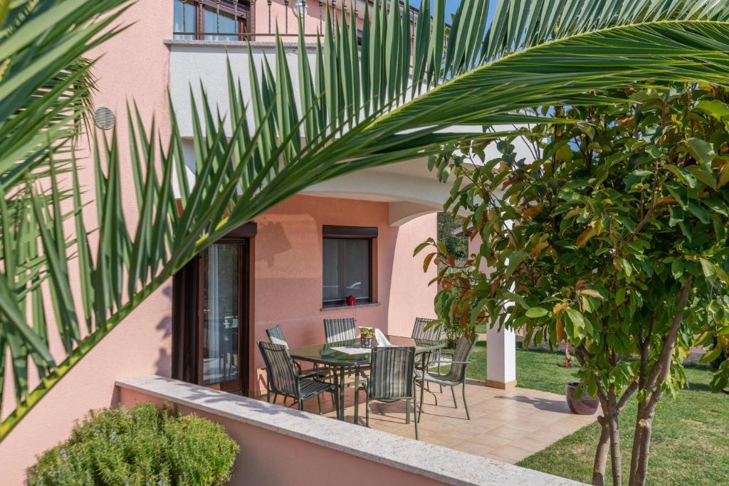 Zahrada ubytování Ferienhaus Mary