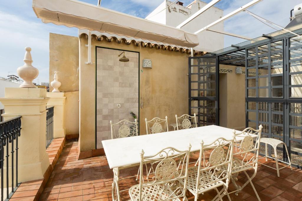 Balkón nebo terasa v ubytování Veoapartment Quintana Terrace
