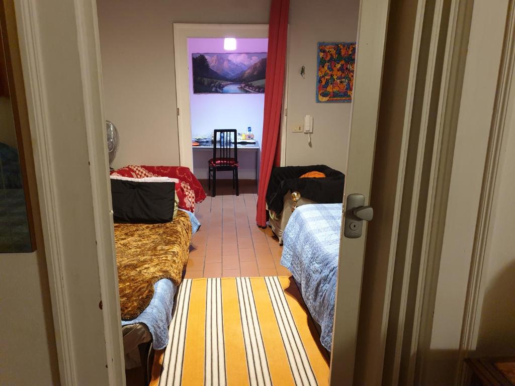 Postel nebo postele na pokoji v ubytování La Casa di Daniele