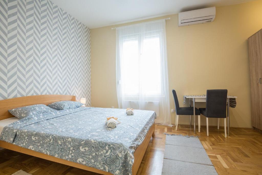 Lova arba lovos apgyvendinimo įstaigoje Belgrade Center Apartment Skadarlija