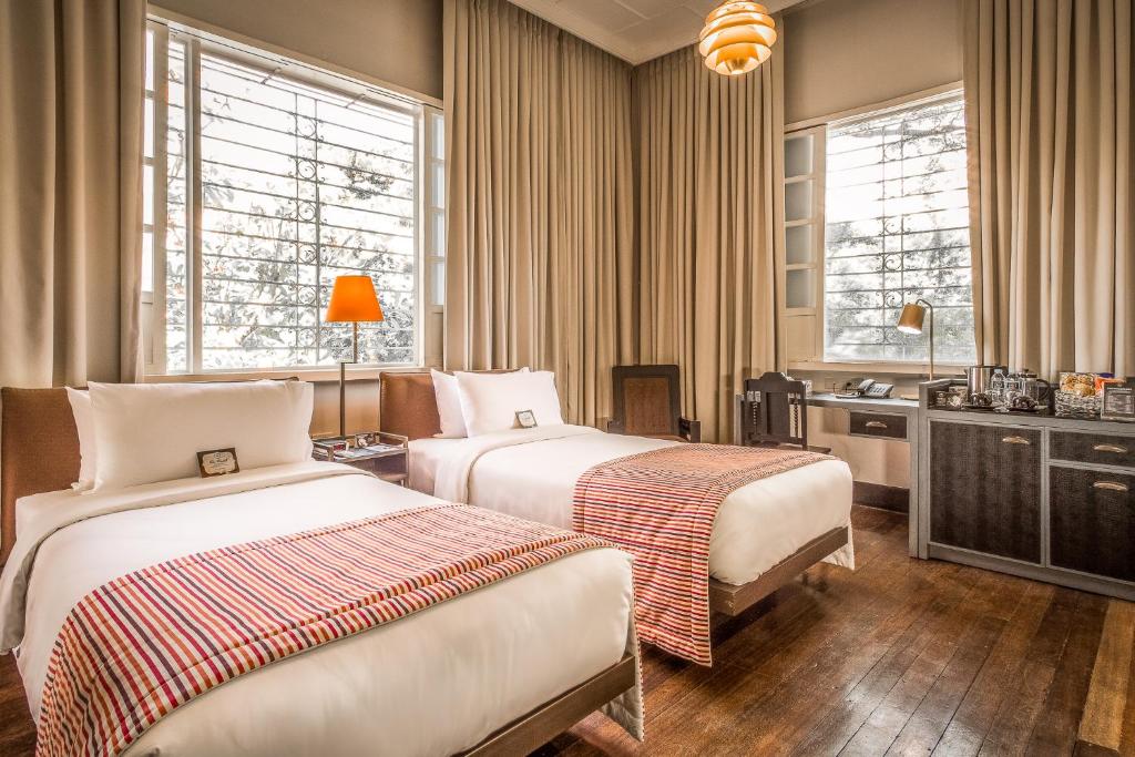 Kuchyň nebo kuchyňský kout v ubytování The Henry Hotel Manila