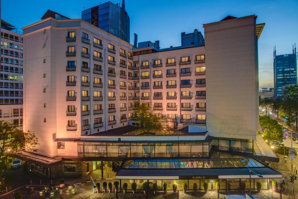 a rendering of the exterior of a hotel at Sarova Stanley in Nairobi