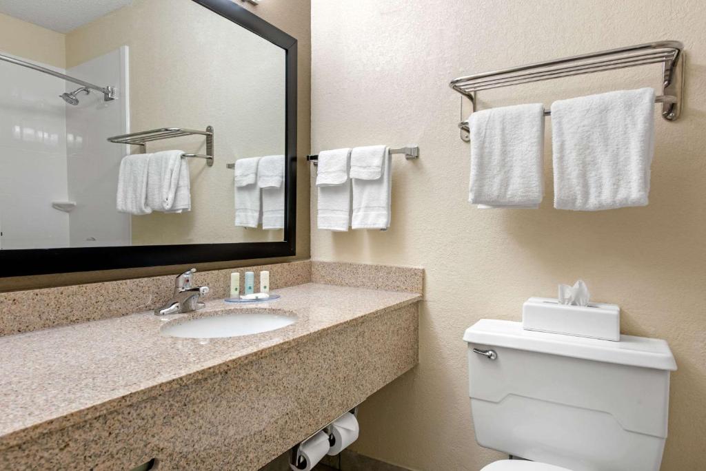 Quality Inn & Suites Lafayette I-65 - King Suite Met Bankbed - Niet -roken