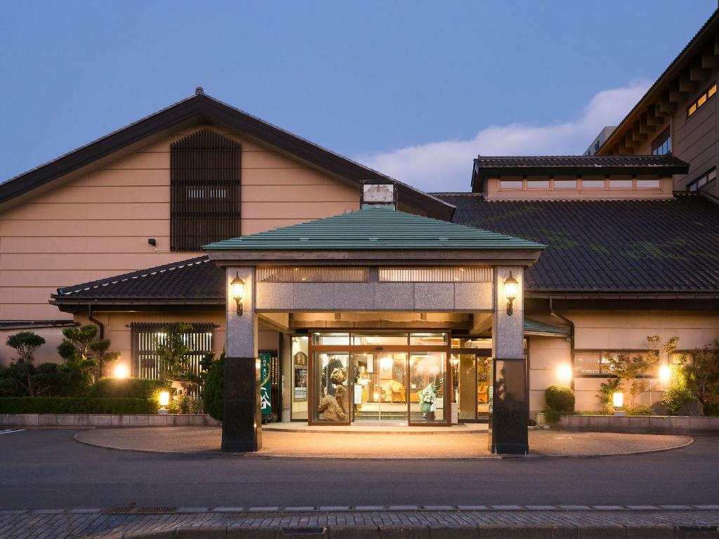 Budova, kde se ryokan nachází