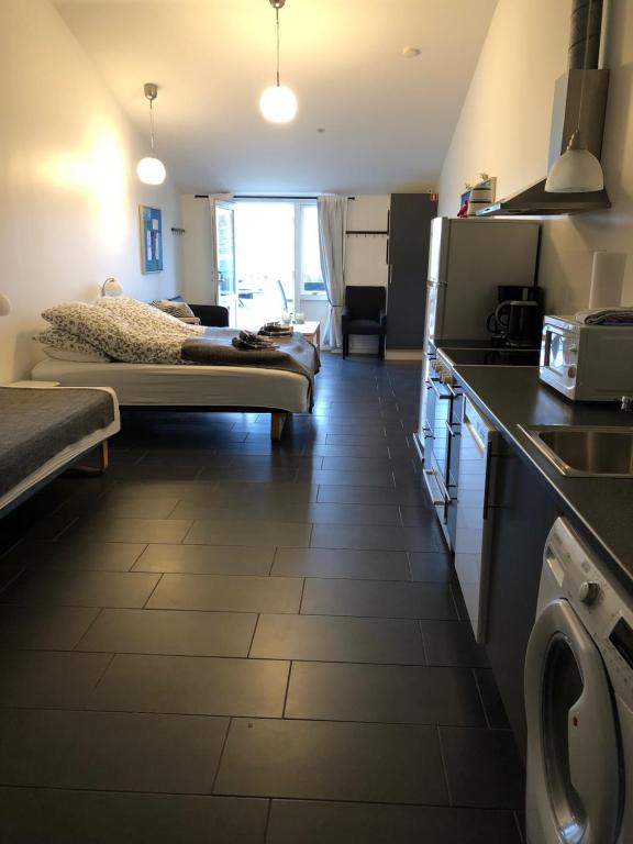 Kuchyň nebo kuchyňský kout v ubytování Kerteminde Byferie - Hyrdevej 83, 85B