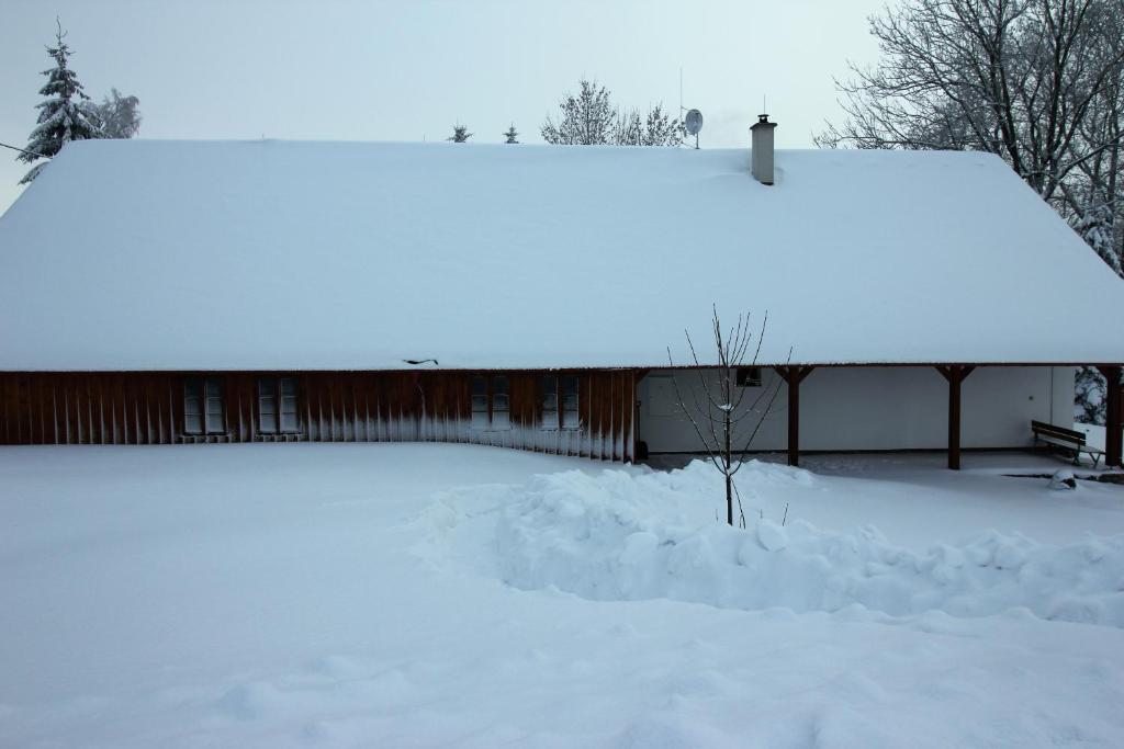 Apartmány u Knajflů v zimě