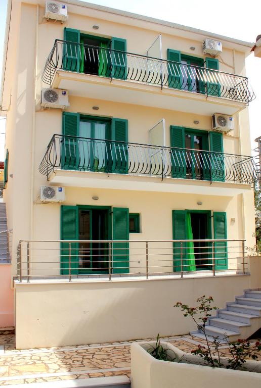 Balkón nebo terasa v ubytování Ithaca's Poem Apartments