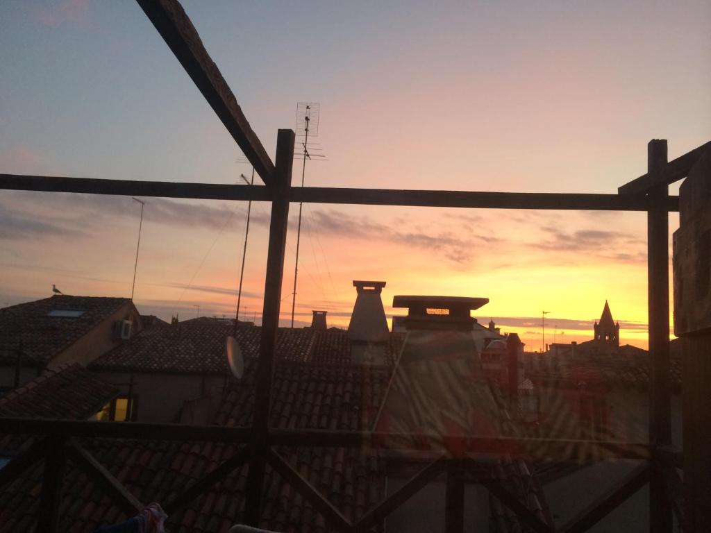 The sunrise or sunset as seen from Az apartmant or nearby