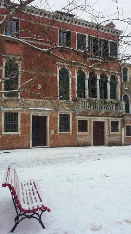 Cà Sardi during the winter