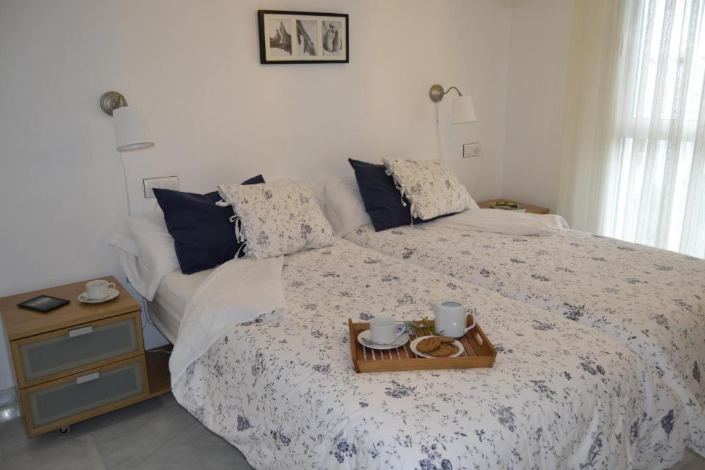 Posteľ alebo postele v izbe v ubytovaní Apartamento Cabo de Gata